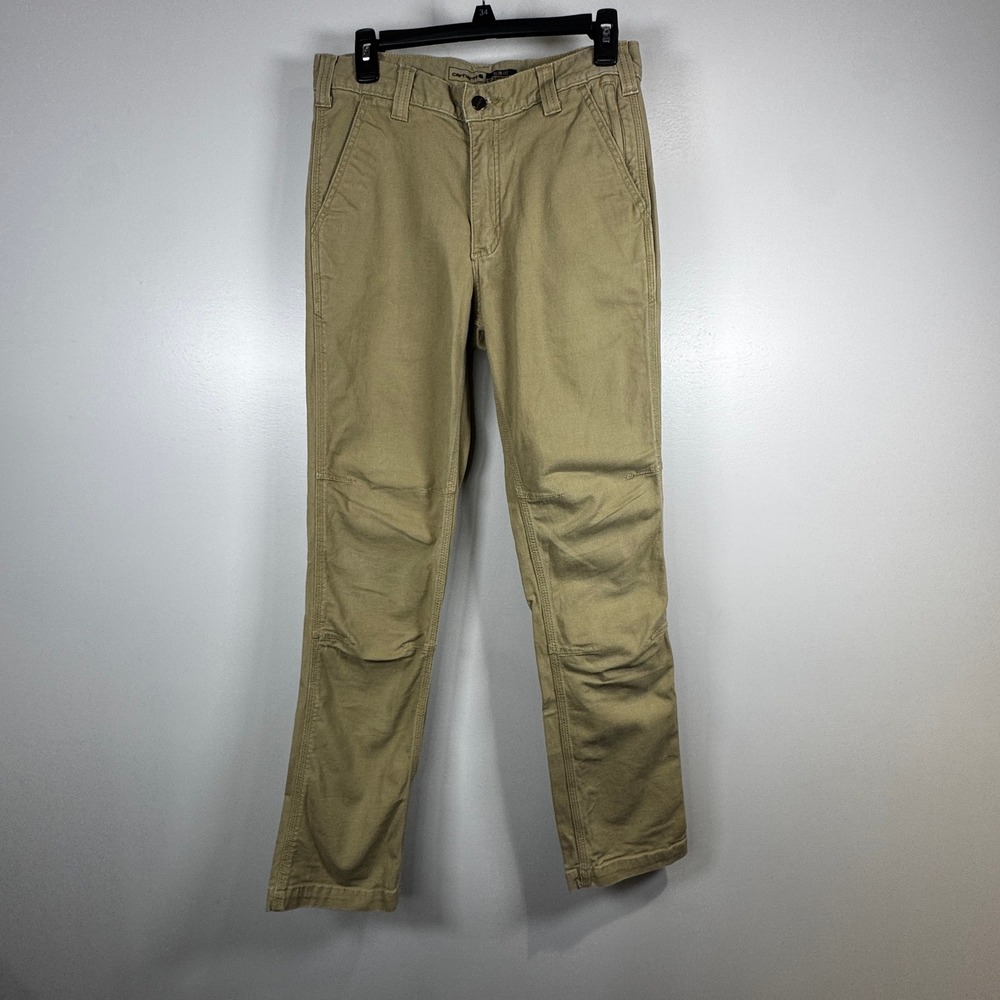 Carhartt Rugged Flex Slim Fit Tapered Work Pants Men's 30x32 Tan Khaki BN2821-M